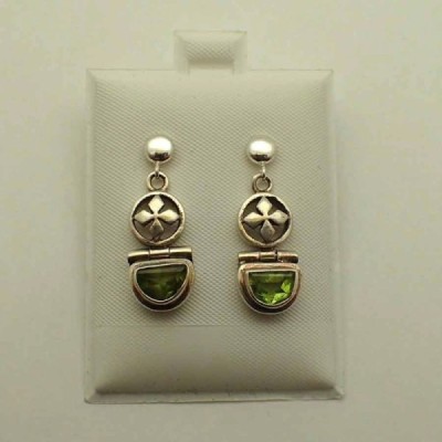 Pendientes de Olivino Pendientes de Olivino