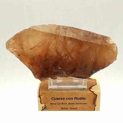  Cuarzo con rutilo