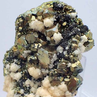 Pyrite,Calcite Mi632 Pyrite,Calcite Mi632