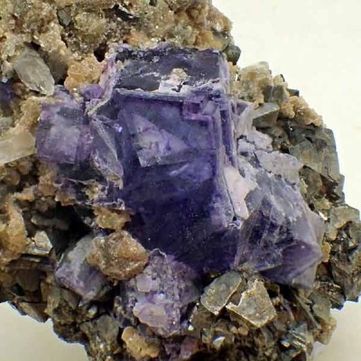 Asia de colección Arsenopirita,Fluorita - Mi423 Asia de colección Arsenopirita,Fluorita - Mi423