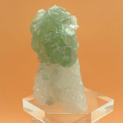 Buy collectible mineral,Fluorite on Quartz-Mi190 Buy collectible mineral,Fluorite on Quartz-Mi190