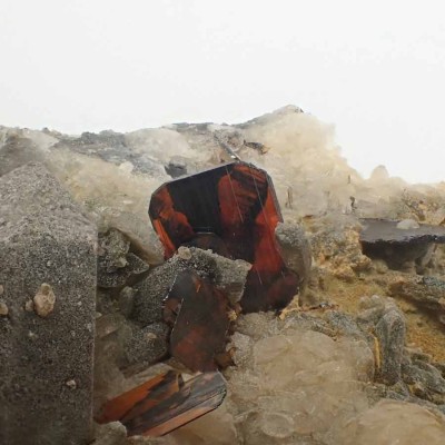 Comprar minerales especiales de colección,Brookita-Mi030