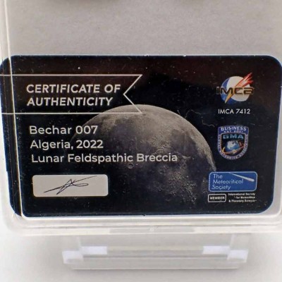Comprar Meteoritos,Meteorito lunar Bechar 007-CA152 Comprar Meteoritos,Meteorito lunar Bechar 007-CA152