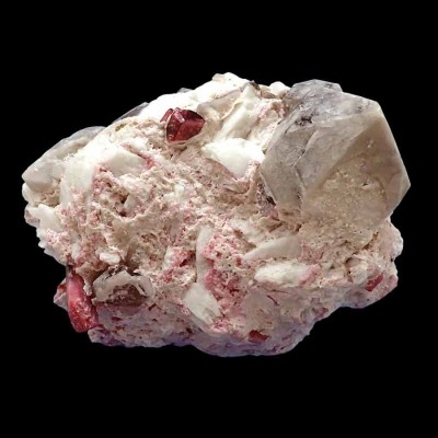 Mineral de  colección ,Turmalina variedad Rubelita-Mi716