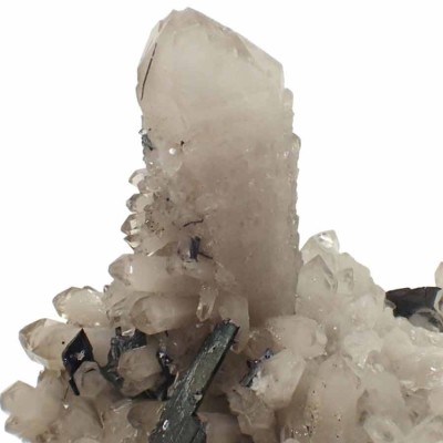 Comprar minerales de colección, Hubnerita y Cuarzo - Mi266 Comprar minerales de colección, Hubnerita y Cuarzo - Mi266