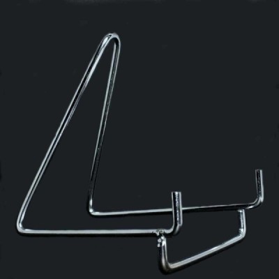 Soporte metalico cromado grande