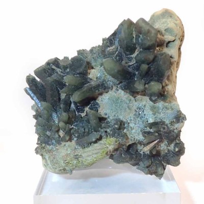 Minerales de colección, Cuarzo prasio-Mi083