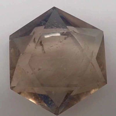 Cubo metatron de cuarzo ahumado Cubo metatron de cuarzo ahumado
