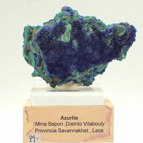 Azurite-Sepon mine, Vilabouly District, Savannakhét Prov., Laos