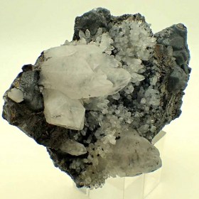 Quarzt,Galene-Huanzala Mine,Bolognesi,Ancash,Peru