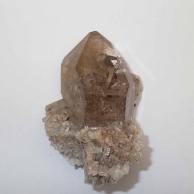 Smoky quartz with rutile-Caí Bom Mine- Novo Horizonte, Bahia,Brasil