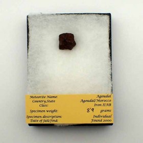 Agoudal meteorite-Marruecos 2000. 31° 59' 4