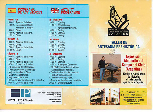 Programa Feria la Unión - Murcia - 2026